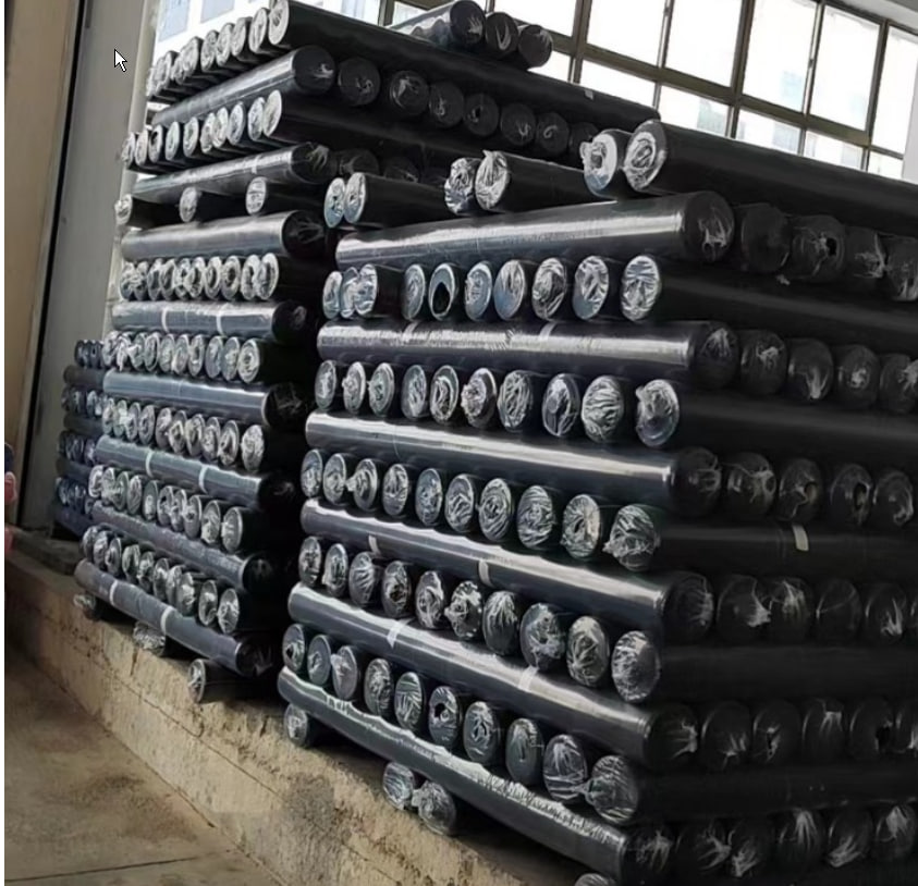 600DPVC牛津布箱包布料黑色书包袋子布料涤3*15网纹包装材料箱包